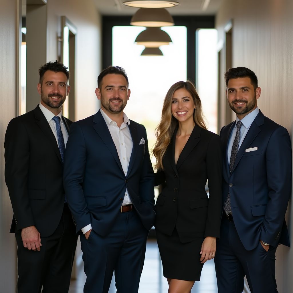 Fundadores de InvestArg en los inicios de la empresa