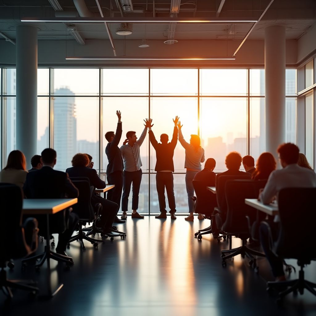 Cliente corporativo exitoso